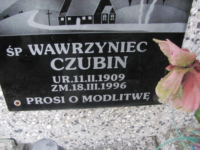 Aniela Czubin 1918 Bystra-Sidzina - Grobonet - Wyszukiwarka osób pochowanych