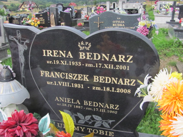 Irena Bednarz 1933 Bystra-Sidzina - Grobonet - Wyszukiwarka osób pochowanych