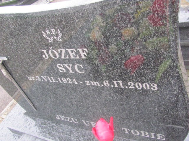 Józef Syc 1924 Bystra-Sidzina - Grobonet - Wyszukiwarka osób pochowanych