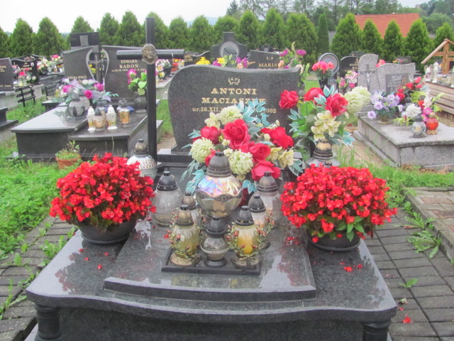 Grób Antoni Maciaszek