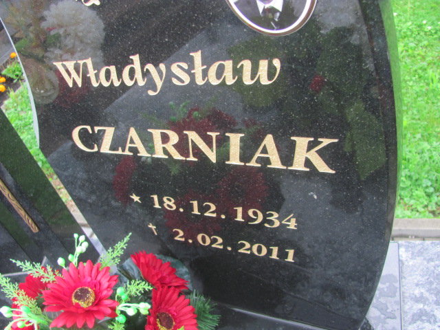 Władysław Czarniak 1934 Bystra-Sidzina - Grobonet - Wyszukiwarka osób pochowanych