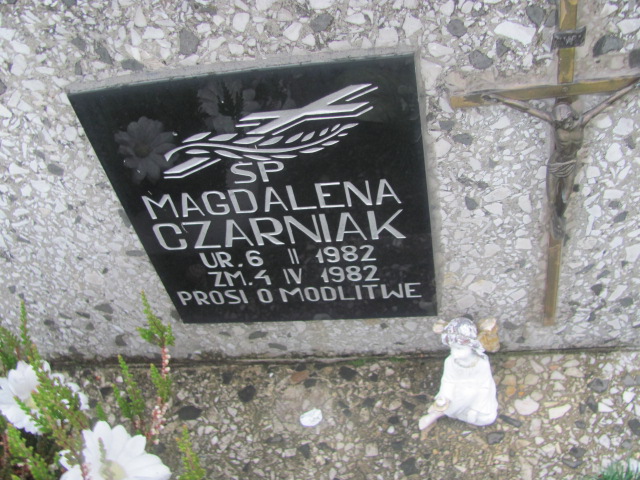 Magdalena Czarniak 1982 Bystra-Sidzina - Grobonet - Wyszukiwarka osób pochowanych